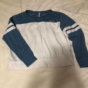 RVCA sport striped sweater top